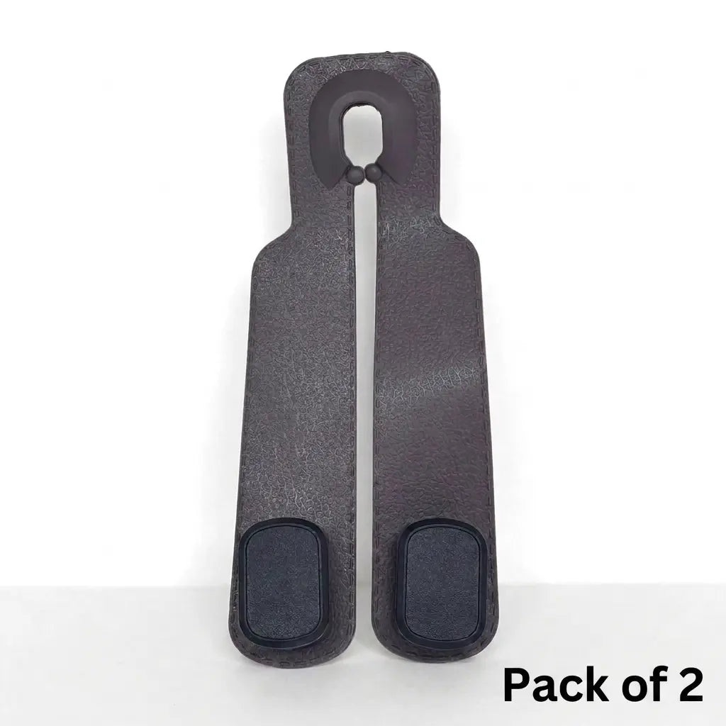2-Pack Heavy-Duty Car Headrest Hooks, Easy-Install Multifunctional Car Organizer, Universal Non-Slip Auto Accessories Interior for Purses, Grocery Bags