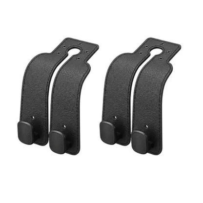 Car Seat Back Storage Hook, Car Purse Hook, Car Seat Hooks for Headrest, Car Hooks for Purses and Bags Cute (Black-2 Pack)  toolupgrade