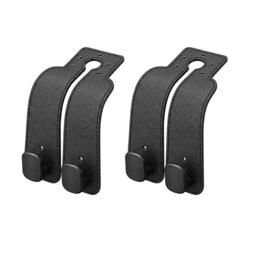 Car Seat Back Storage Hook, Car Purse Hook, Car Seat Hooks for Headrest, Car Hooks for Purses and Bags Cute (Black-2 Pack)  toolupgrade