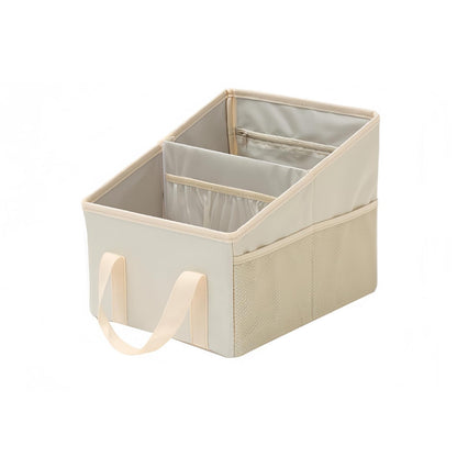 Car Organizer - Car Organizers and Storage, Collapsible Small Car Seat Storage Organizer for Console Front/Back, Automotive Backseat Organizer Passenger Seat Organizer