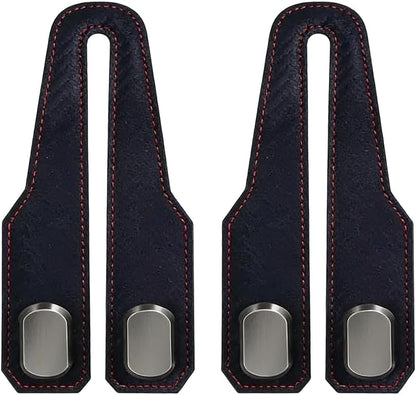 2 Pcs Car Seat Back Storage Hook, 2026 New Heavy Duty Headrest Hooks for Car, Durable Car Seat Hooks Holder Organizer for Purse Bags Handbags Interior Accessories