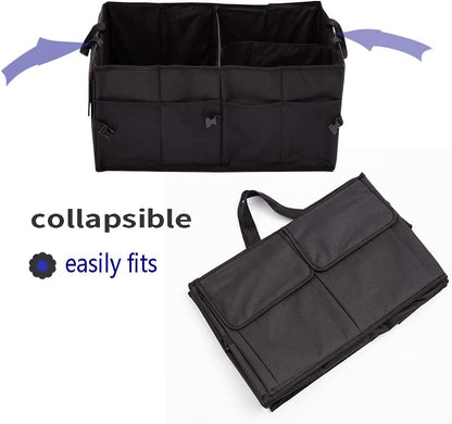 Trunk Organizer Car Basket for Car SUV Sedan Home Groceries