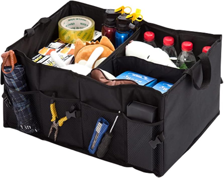 Trunk Organizer Car Basket for Car SUV Sedan Home Groceries