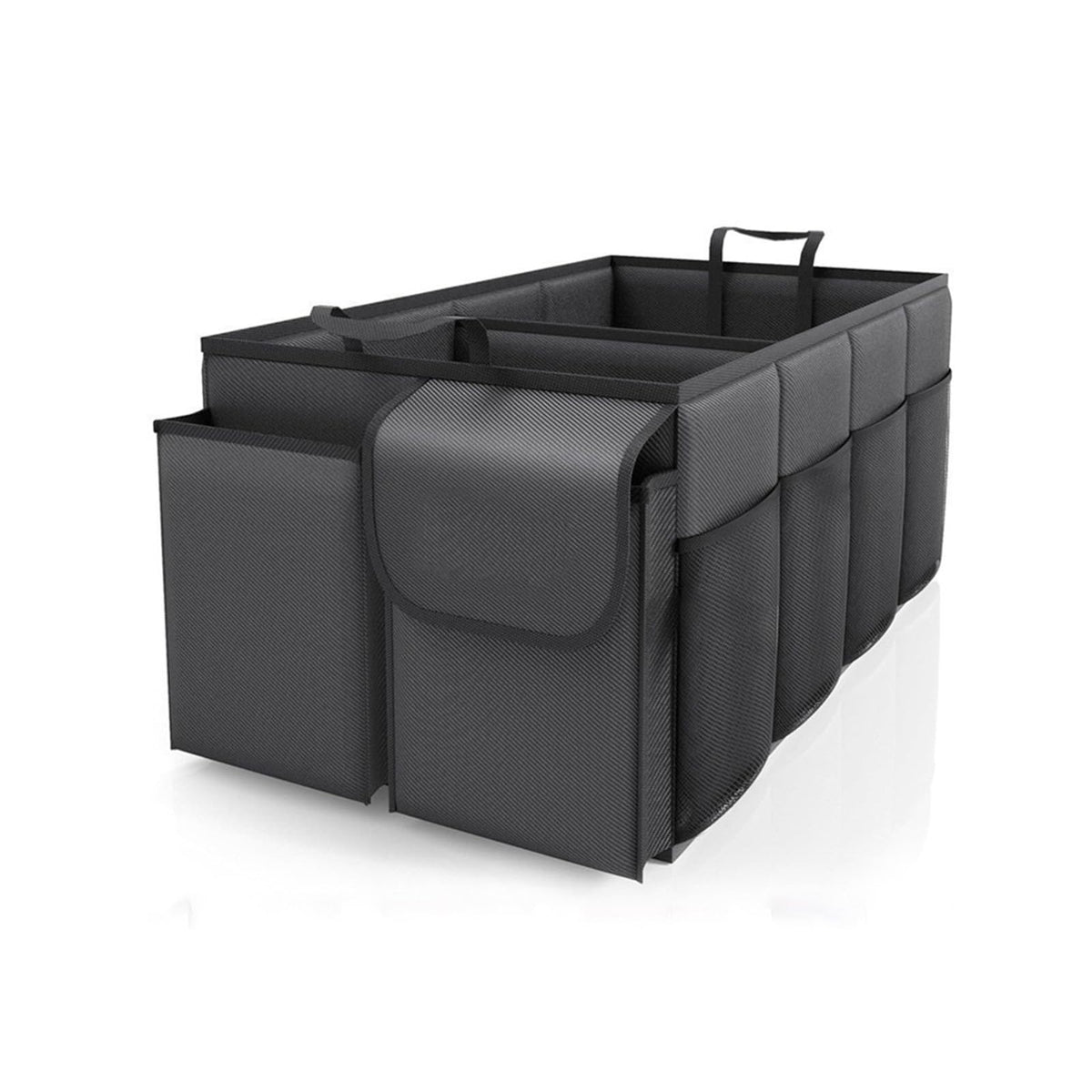 Car Organizer - Car Organizers and Storage, Collapsible Small Car Seat Storage Organizer for Console Front/Back, Automotive Backseat Organizer Passenger Seat Organizer