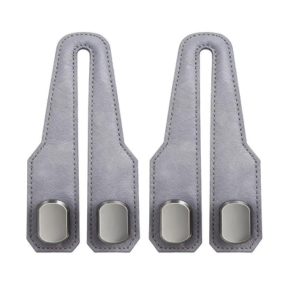 2 Pcs Car Seat Back Storage Hook, 2026 New Heavy Duty Headrest Hooks for Car, Durable Car Seat Hooks Holder Organizer for Purse Bags Handbags Interior Accessories