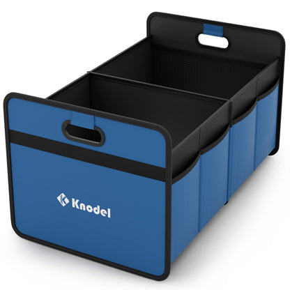K KNODEL Foldable Trunk Storage Organizer for Car and Sedan (Small, Black)