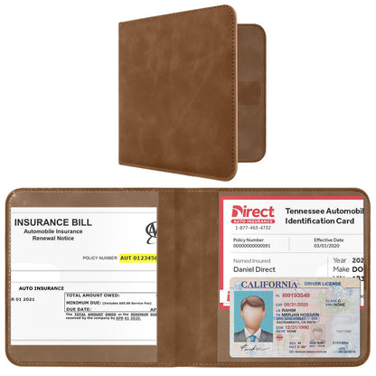 CoBak Car Registration and Insurance Holder for Men and Women