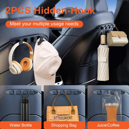 2PCS for Tesla Seat Hooks, for Tesla Model 3/Y Accessories