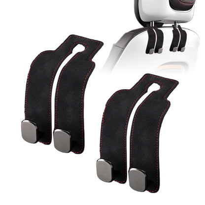 Car Purse Hook Purse Hook for Car Seats Headrest Car Seat Hooks,Heavy Duty Vehicle Organizer for Handbags, Groceries, Purses, Keep Car Tidy (Black, 2 Pack)