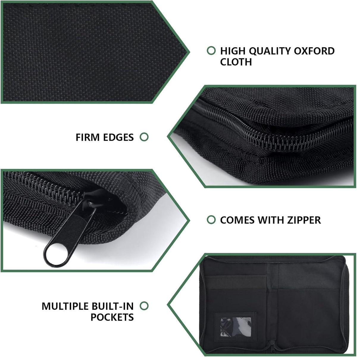 Car Registration & Insurance Holder, Glove Box Compartment Organizer Bag