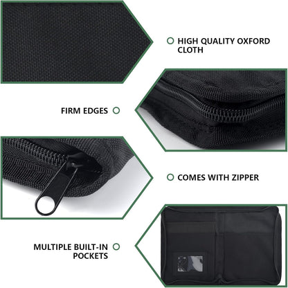 Car Registration & Insurance Holder, Glove Box Compartment Organizer Bag