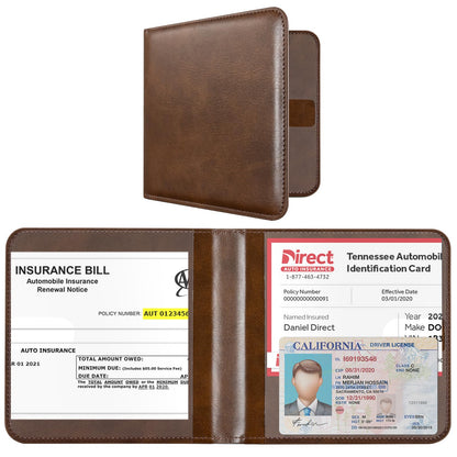 CoBak Car Registration and Insurance Holder for Men and Women