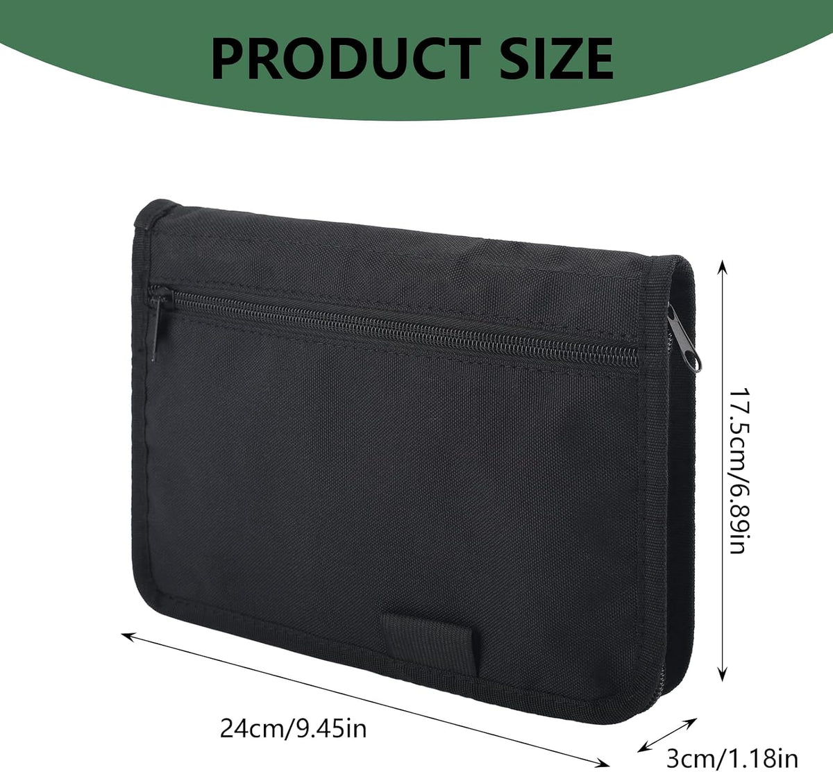 Car Registration & Insurance Holder, Glove Box Compartment Organizer Bag