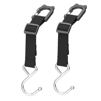 Purse Hook for Car, Adjustable Headrest Hooks, 2 Pack