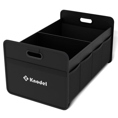 K KNODEL Foldable Trunk Storage Organizer for Car and Suv (Medium, Black)