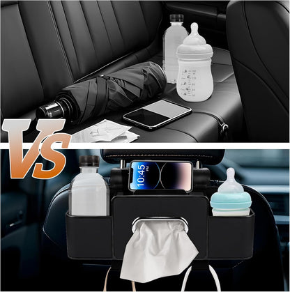 Car Back Seat Organizer with Tissue and Storage Hook