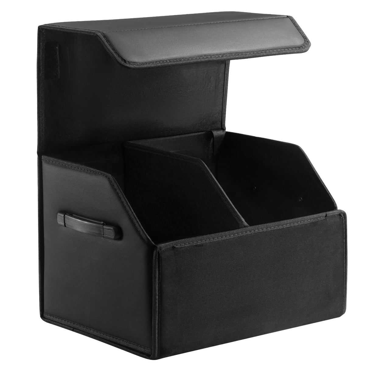 Fyzeoty Car Trunk Organizer for SUV and Sedan, Black, 16.5 inches