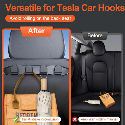 2PCS for Tesla Seat Hooks, for Tesla Model 3/Y Accessories
