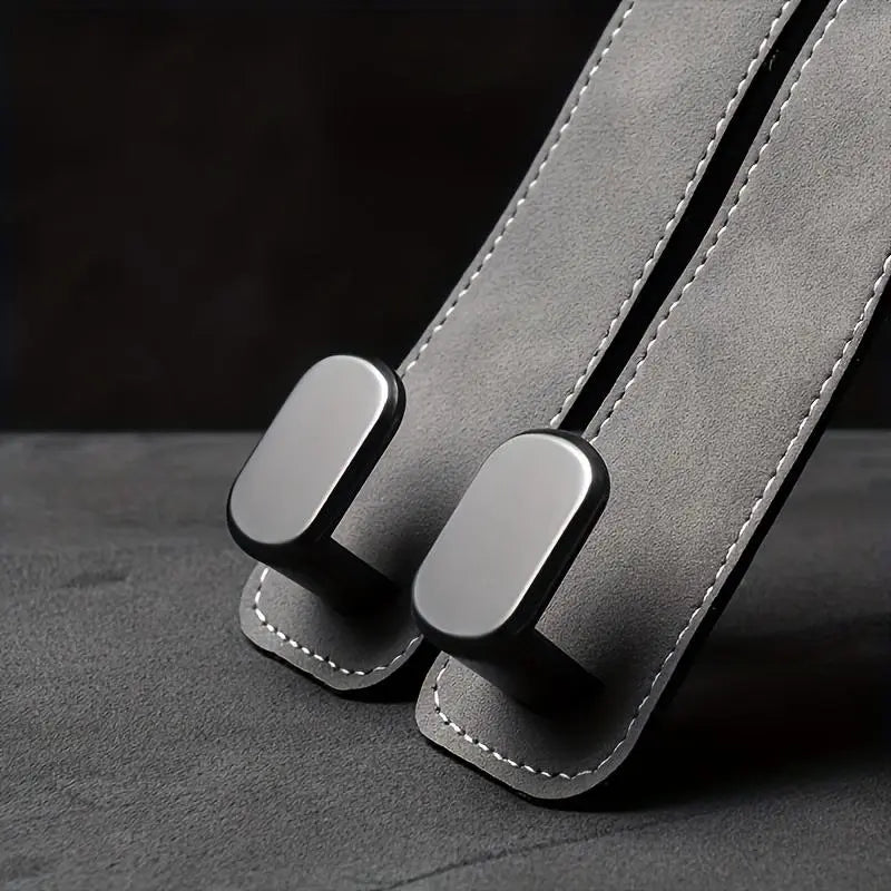Car Seat Back Storage Hook, 1 Count PU Leather Car Seat Back Hidden Hook, Multipurpose Durable Hooks, Car Interior Accessories, Holder, Car Organizer, Automotive
