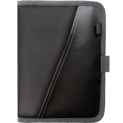 PlusXpres Glove Box Compartment Organizer - Car Document Holder - Black