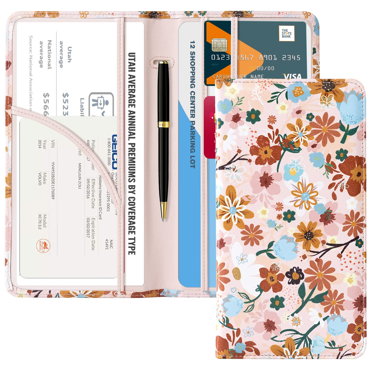 CoBak Car Registration and Insurance Holder