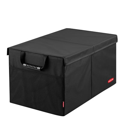 Rubbermaid Car Organizer, Collapsible Trunk Organizer, Multi-Compartment Car Storage Organization for Car Accessories, 3 Compartments With Cover, 23.23"*12.99"*11.81"