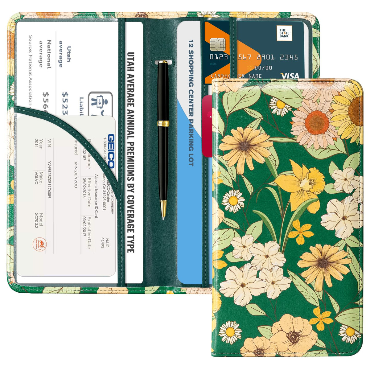 CoBak Car Registration and Insurance Holder