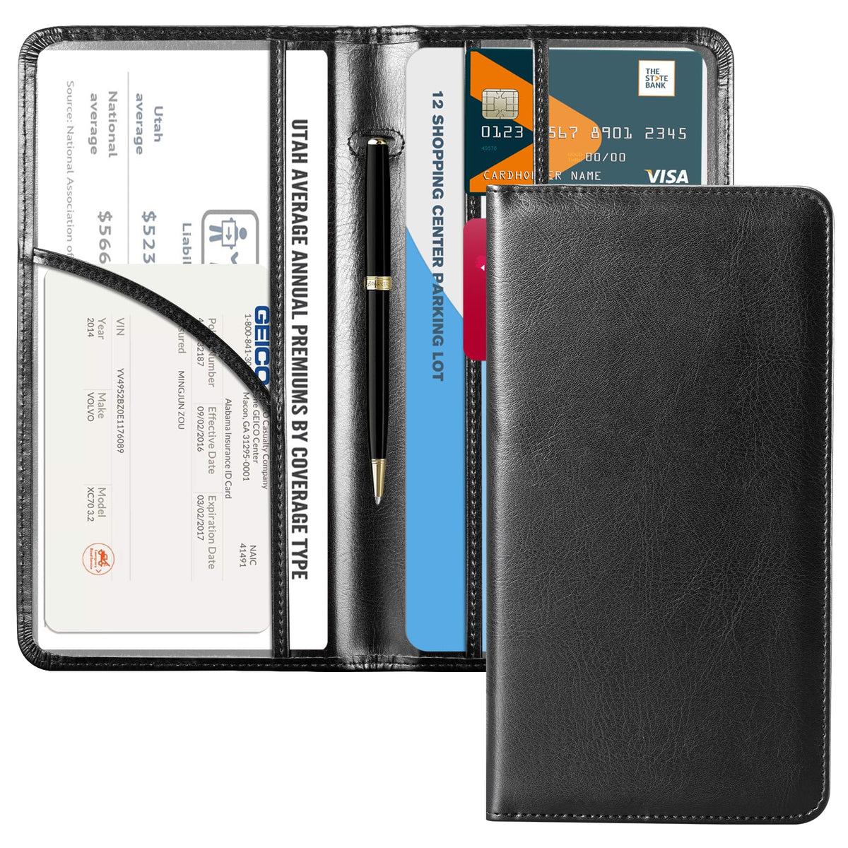 CoBak Car Registration and Insurance Holder
