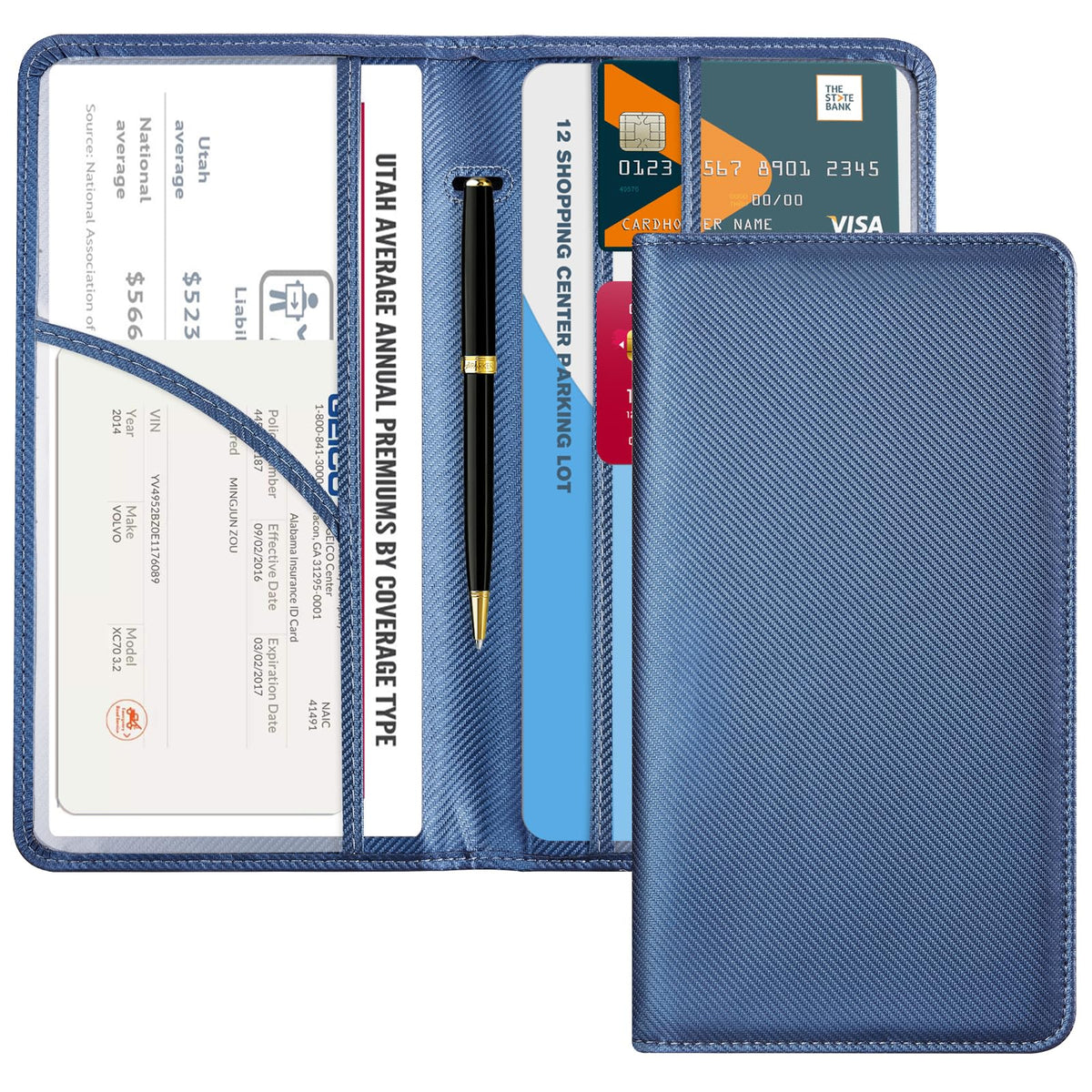 CoBak Car Registration and Insurance Holder