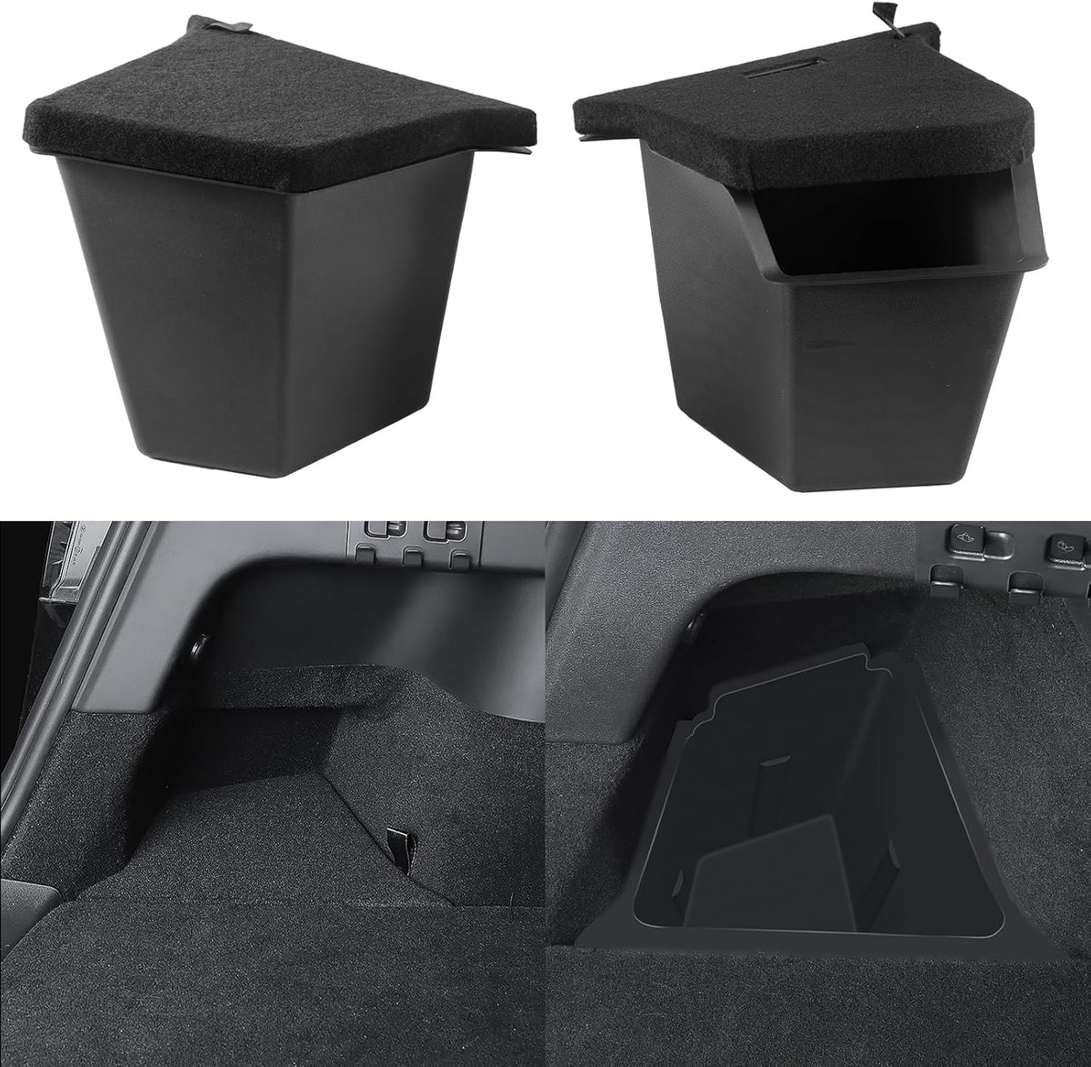 Tesla Model Y Trunk Organizer 2025-2026 Tesla Model Y Trunk Storage Bins