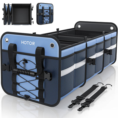 HOTOR Trunk Organizer for SUV – Car Storage Box Collapsible Car Organizer