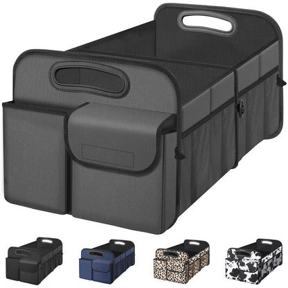Femuar Car Trunk Organizer-Collapsible Car Storage for Suv/Jeep/Sedan
