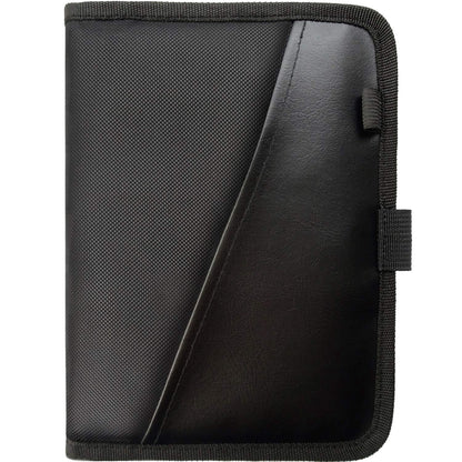 PlusXpres Glove Box Compartment Organizer - Car Document Holder - Black