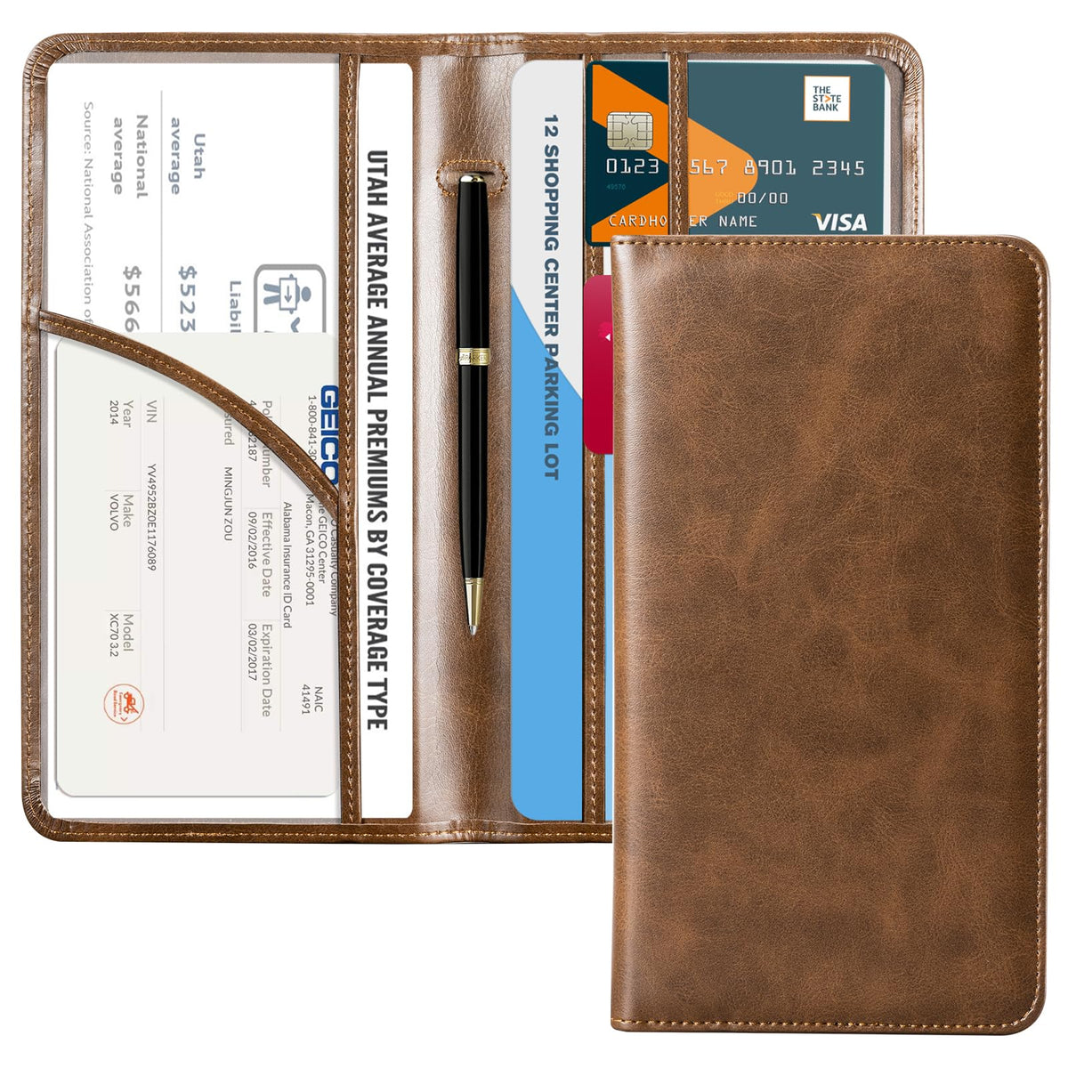 CoBak Car Registration and Insurance Holder