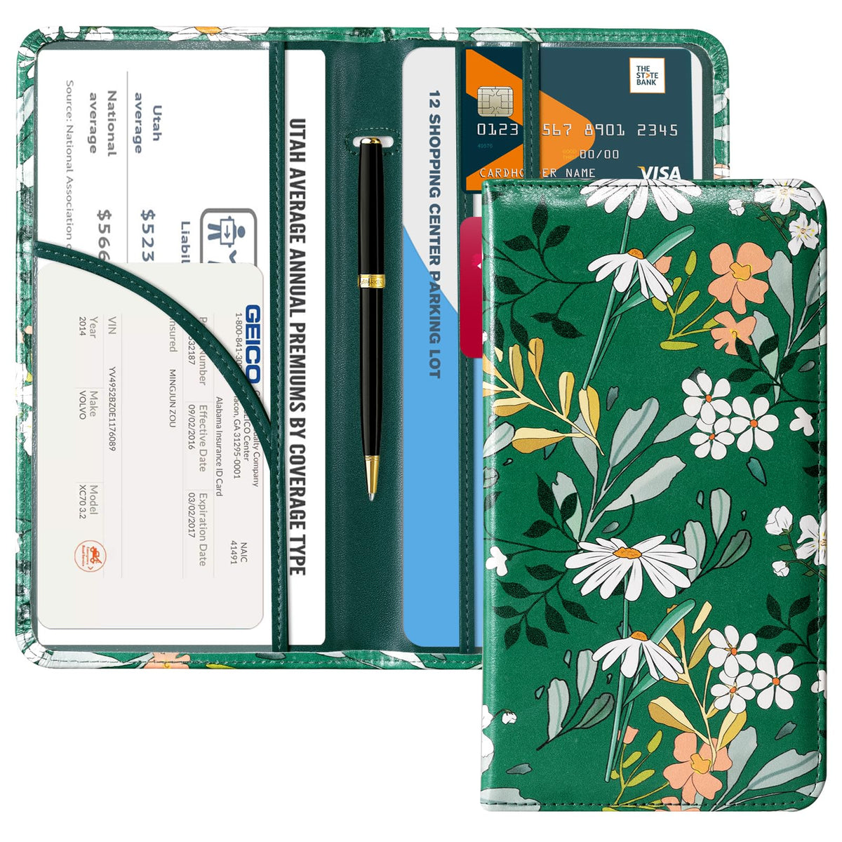 CoBak Car Registration and Insurance Holder