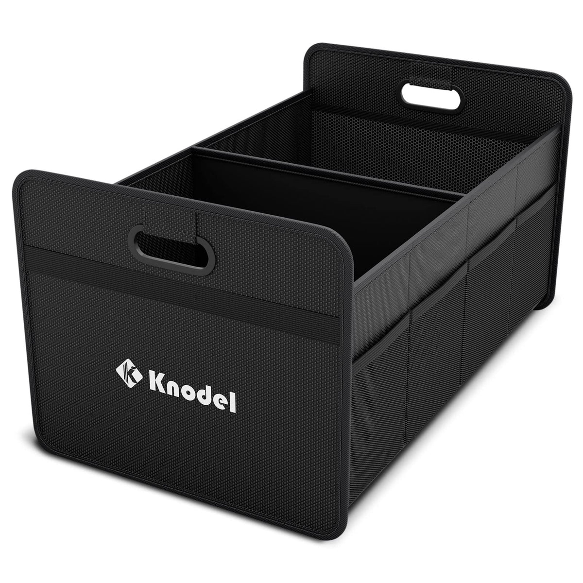 K KNODEL Foldable Trunk Storage Organizer for Car and Sedan (Small, Black)