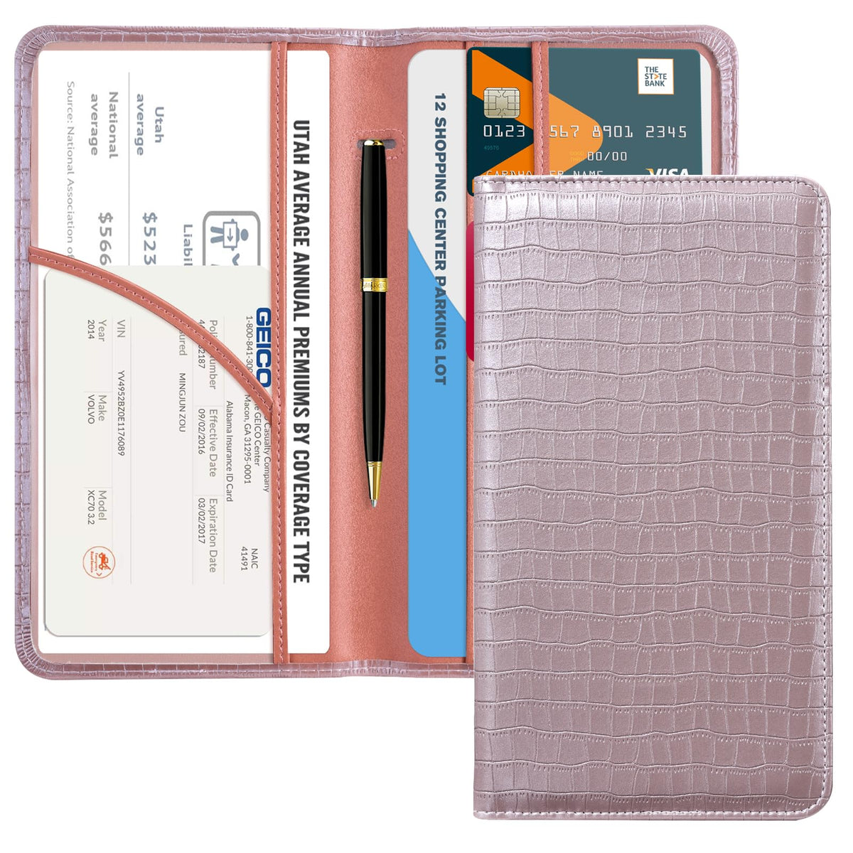 CoBak Car Registration and Insurance Holder