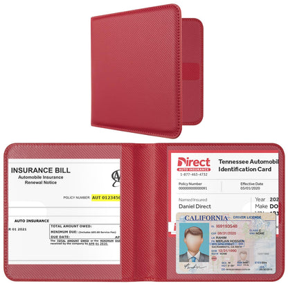 CoBak Car Registration and Insurance Holder for Men and Women