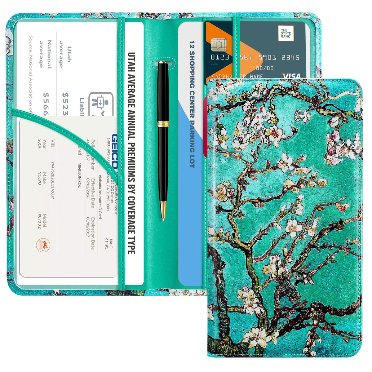 CoBak Car Registration and Insurance Holder
