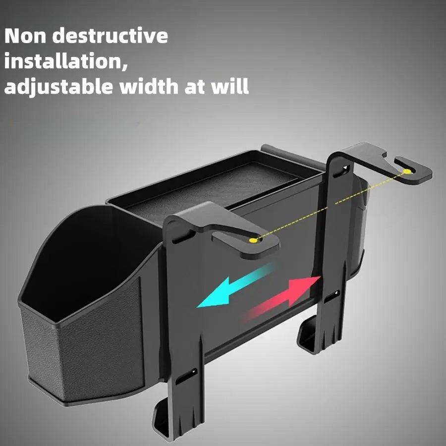 Car Seat Backrest Storage Box, Multifunctional Car Seat Organizer with Tissue Box, Dual Cup Holder, Trash Can, Hook and Phone Holder, Practical Car Interior Accessories, Vehicle Interior Accessories #GLOBAL PICKS