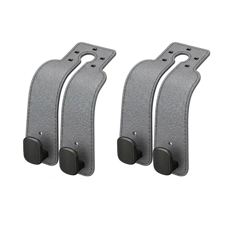 Car Seat Back Storage Hook, Car Purse Hook, Car Seat Hooks for Headrest, Car Hooks for Purses and Bags Cute (Black-2 Pack)  toolupgrade