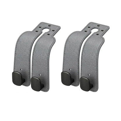 Car Seat Back Storage Hook, Car Purse Hook, Car Seat Hooks for Headrest, Car Hooks for Purses and Bags Cute (Black-2 Pack)  toolupgrade
