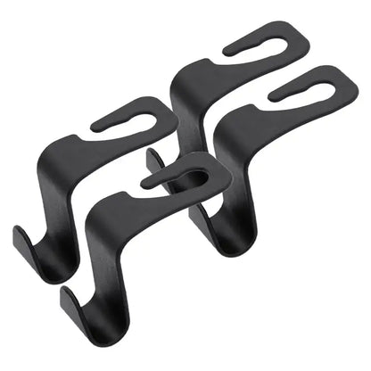 4 Pack Car Seat Headrest Hooks, Back Seat Purse Hanger & Bag Holder for Groceries, Handbags, Coats, Umbrellas and Car Storage outdoorfun, Cars, Auto Parts Accessories,Car Seat Organizer, Plastic