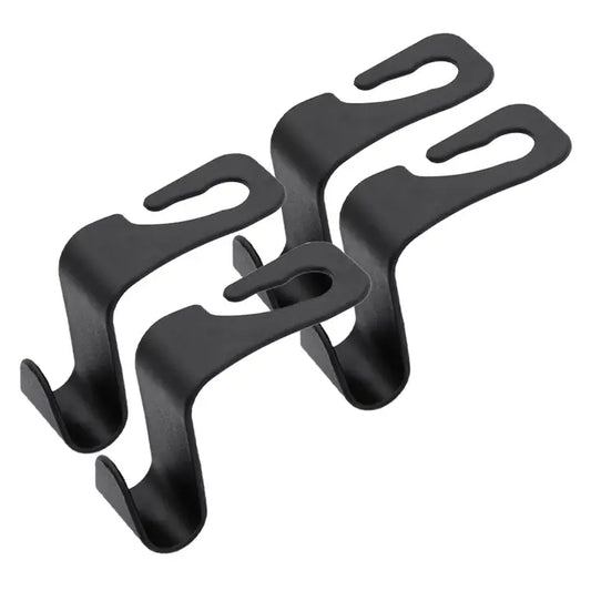 4 Pack Car Seat Headrest Hooks, Back Seat Purse Hanger & Bag Holder for Groceries, Handbags, Coats, Umbrellas and Car Storage outdoorfun, Cars, Auto Parts Accessories,Car Seat Organizer, Plastic