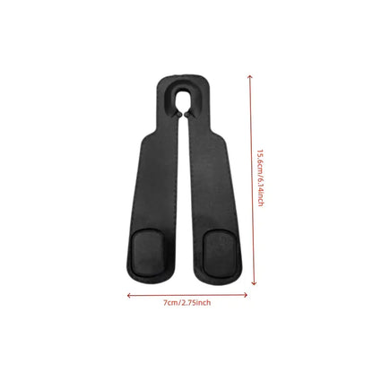 2-Pack Heavy-Duty Car Headrest Hooks, Easy-Install Multifunctional Car Organizer, Universal Non-Slip Auto Accessories Interior for Purses, Grocery Bags