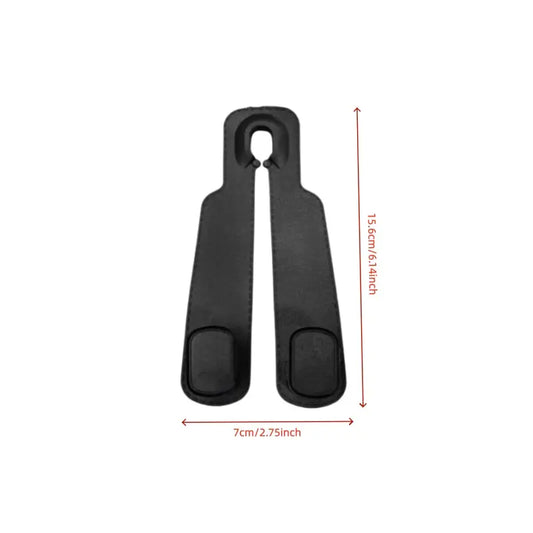 2-Pack Heavy-Duty Car Headrest Hooks, Easy-Install Multifunctional Car Organizer, Universal Non-Slip Auto Accessories Interior for Purses, Grocery Bags